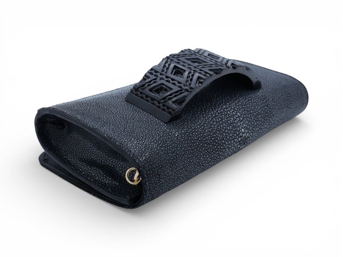 Clutch Sophie Rojo Salmón - Adriana Cobo