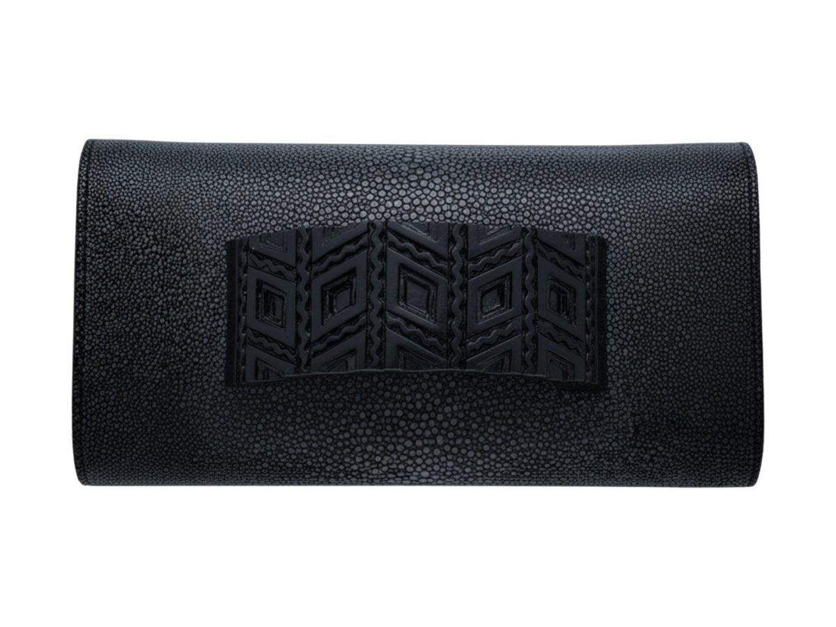 Clutch Sophie Rojo Salmón - Adriana Cobo