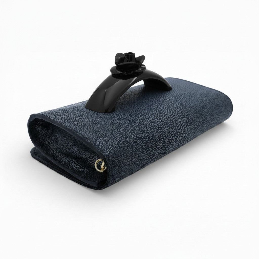 Clutch Sophie Rojo Salmón - Adriana Cobo