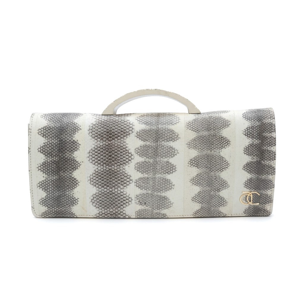 Clutch Tiffany Gris - Adriana Cobo