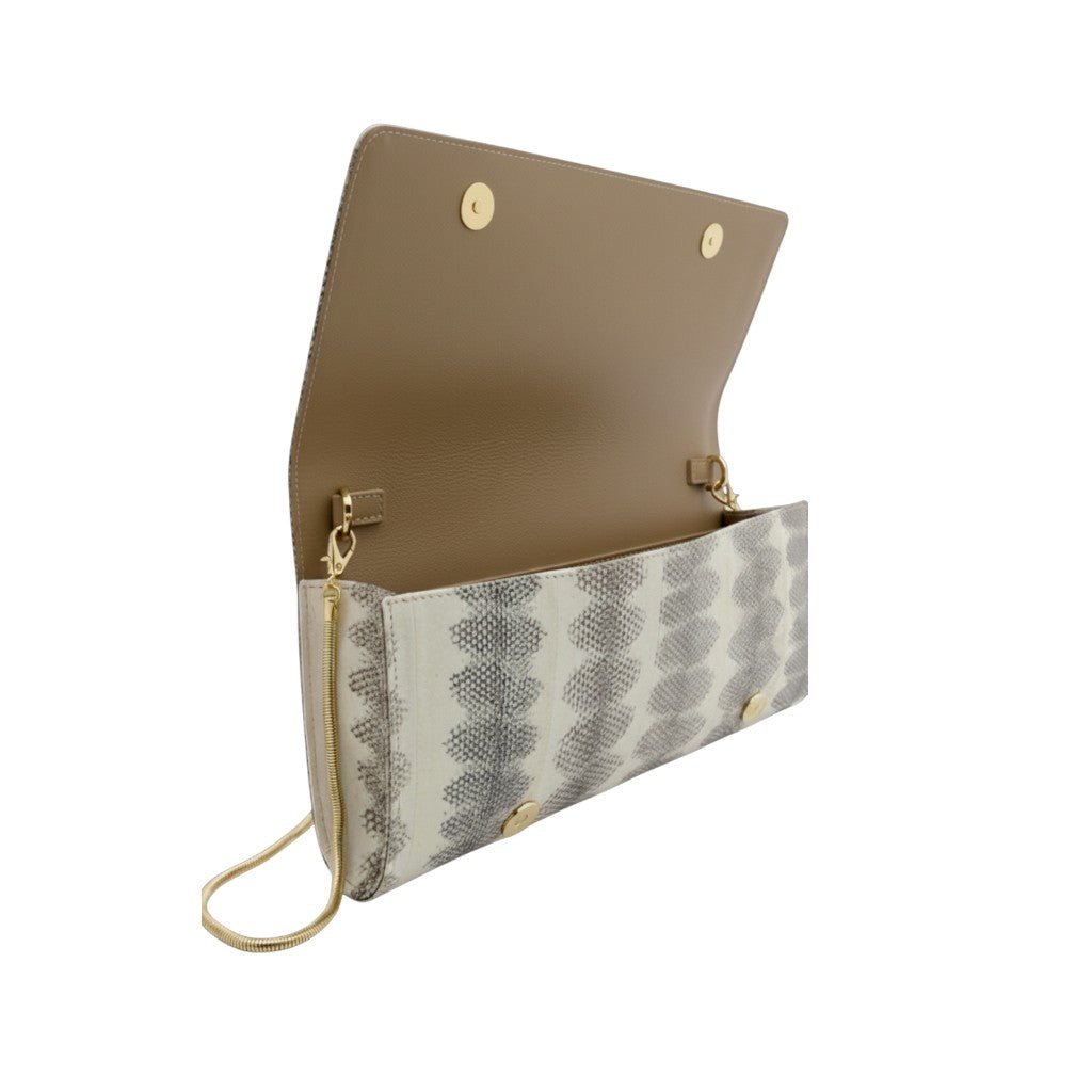 Clutch Tiffany Gris - Adriana Cobo