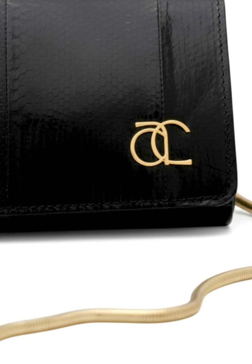 Clutch Tiffany Negro - Adriana Cobo