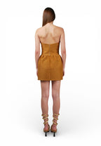 Minivestido Bustier Fresa - Adriana Cobo