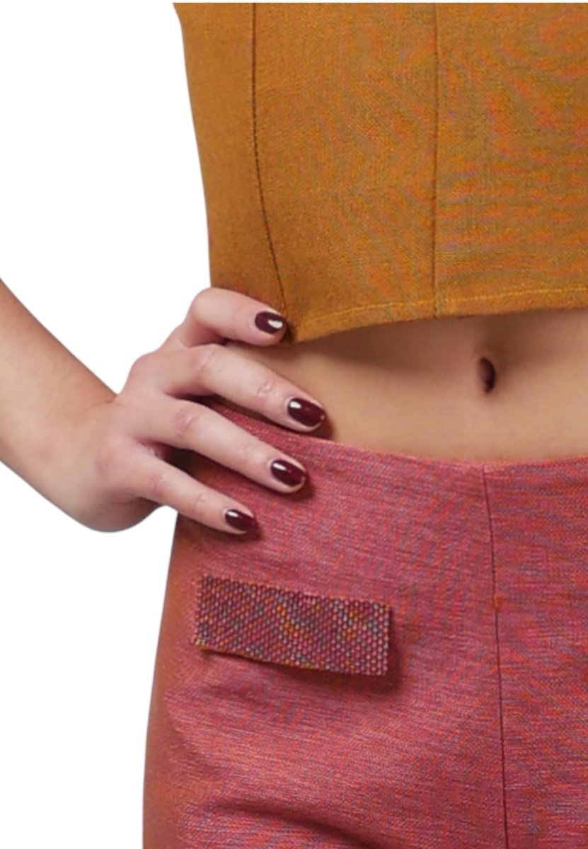 Pantalon Corto Tapas Beige - Adriana Cobo