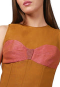 Top Bustier Beige - Adriana Cobo