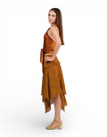 Top Satin Pañuelo Marfil - Adriana Cobo || #variant_59140976705910,59140976738678,59140982276470,59140982309238,58385317298550,58385317331318