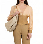 Tote Amelie Beige - Adriana Cobo