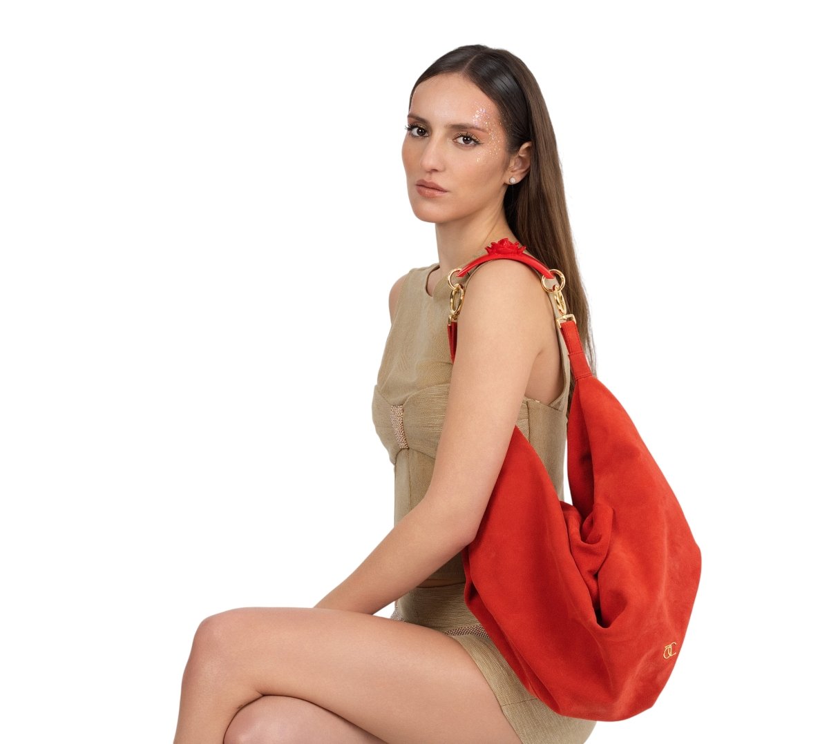 Tote Amelie Rojo - Adriana Cobo